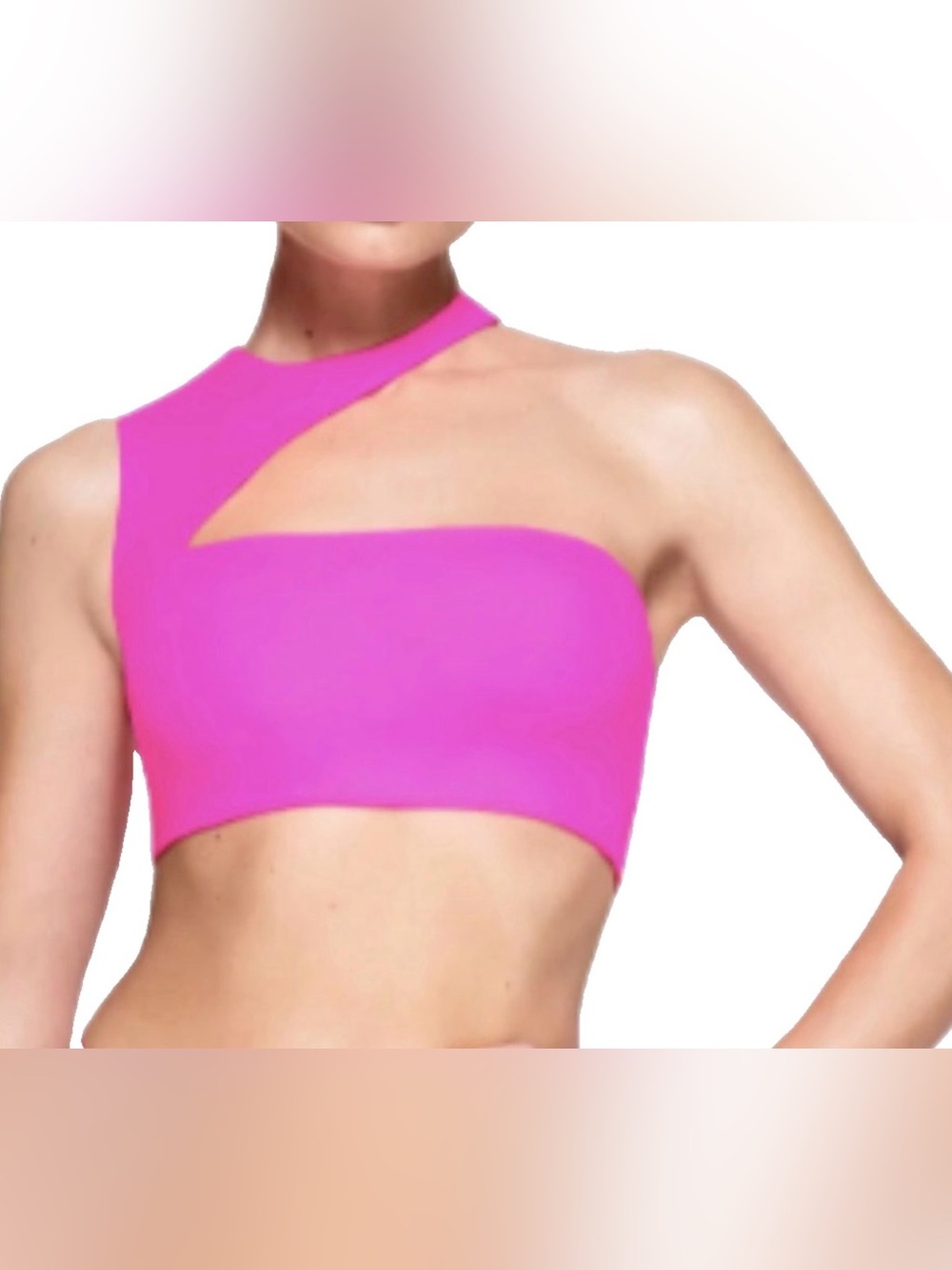 SKIMS Fits Everybody Cut Out Super Crop Top in XLarge new